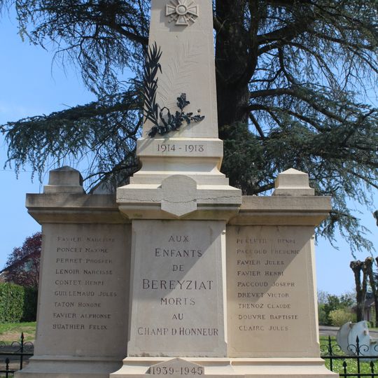 War memorial of Béréziat