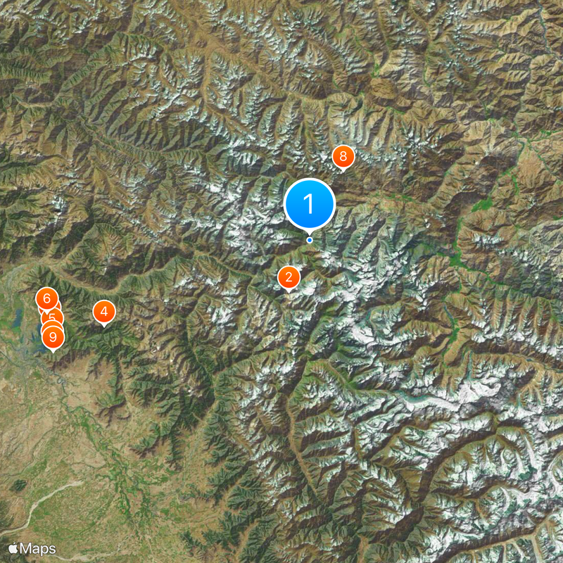 National Highway 1 Mapa
