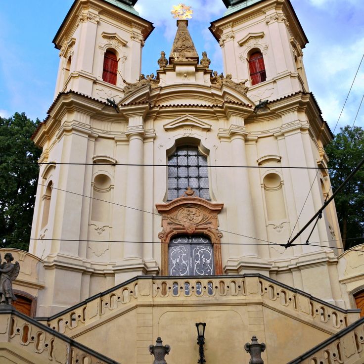 Church of St John Nepomucene of the Rock in Prague