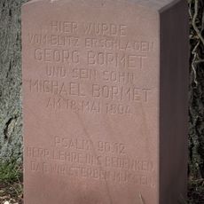 Bormet-Gedenkstein