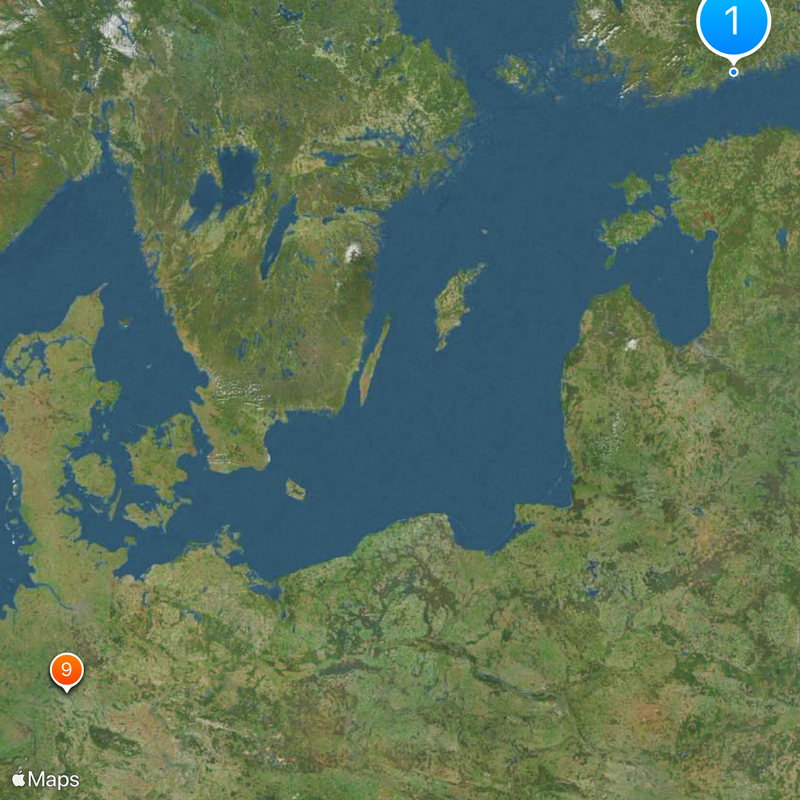 Sea Life Aquarium Map