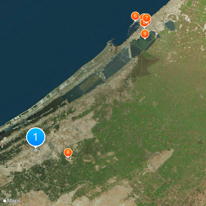 Egypt-Japan University of Science and Technology Map