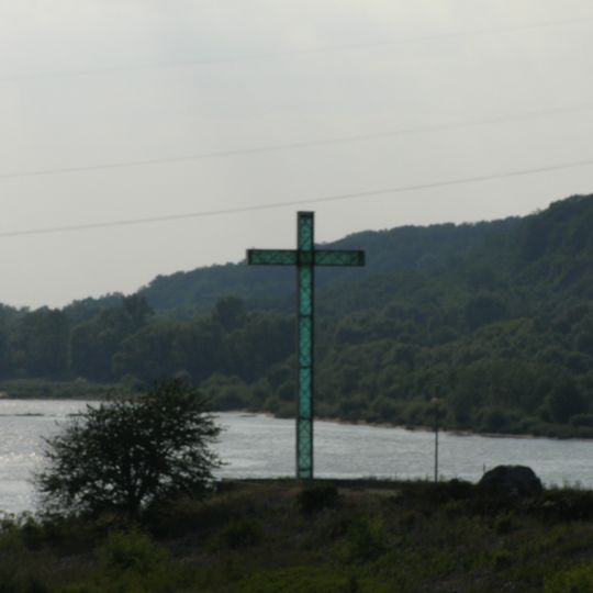 Krzyż Pomnik ks. Jerzego Popiełuszki we Włocławku
