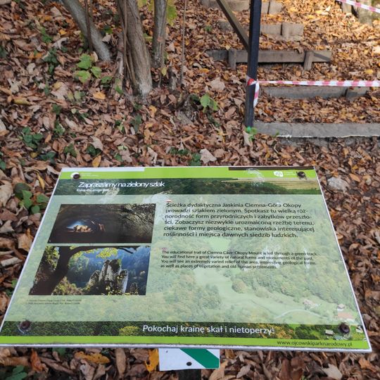 Educational trail Jaskinia Ciemna - Góra Okopy