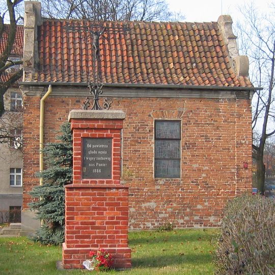 Holy Cross chapel in Olsztyn