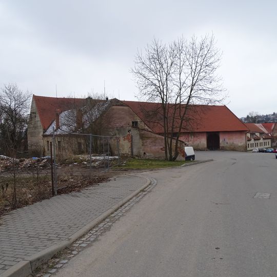 Barn at Nad Zámkem street, Třebíč