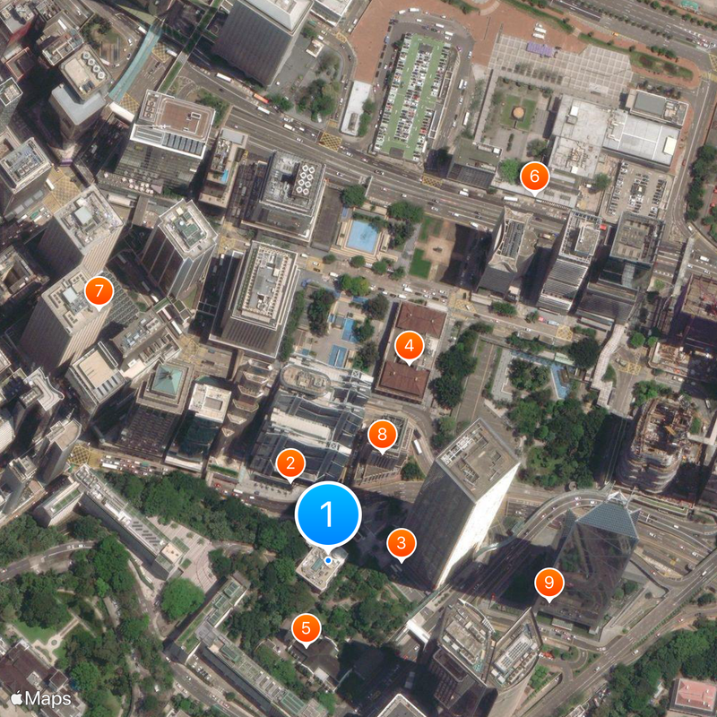 Court of Final Appeal Mapa