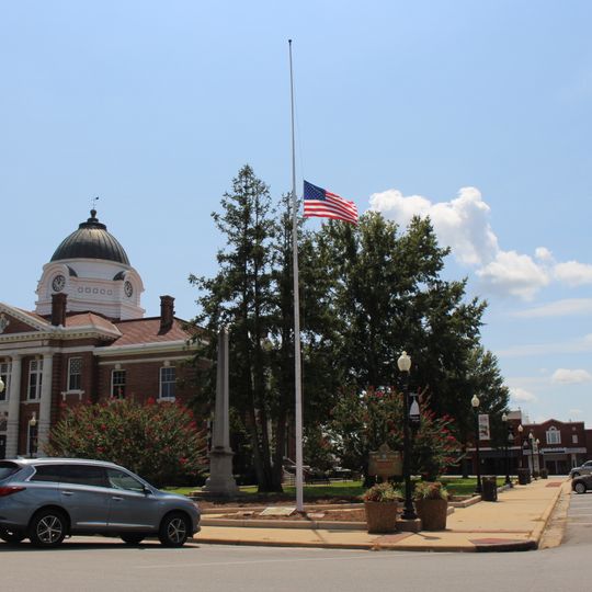 Confederate Flagpole at Blakley