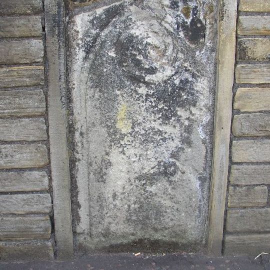 Stone Built Into West Face Of Wall To Number 15