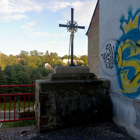 Kříž nad Křížkovými schody v Mladé Boleslavi