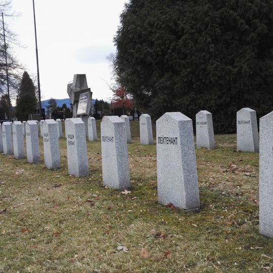 Hrob - společné pohřebiště Rudé armády