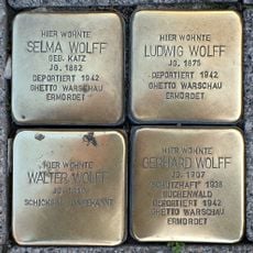 Stolperstein en memoria de Walter  Wolff