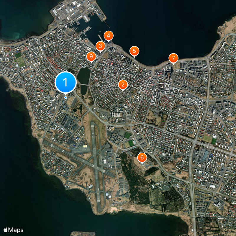 University of Iceland Map