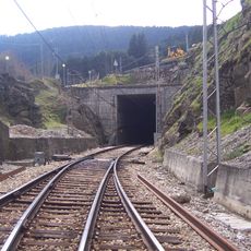 Conventional Guadarrama rail tunnel