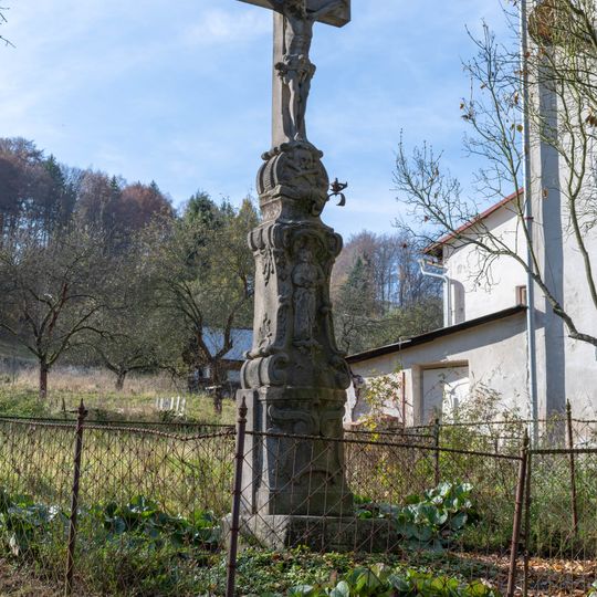 Wayside cross in Javor