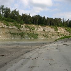 Prallhang des Inns NE von Heisting