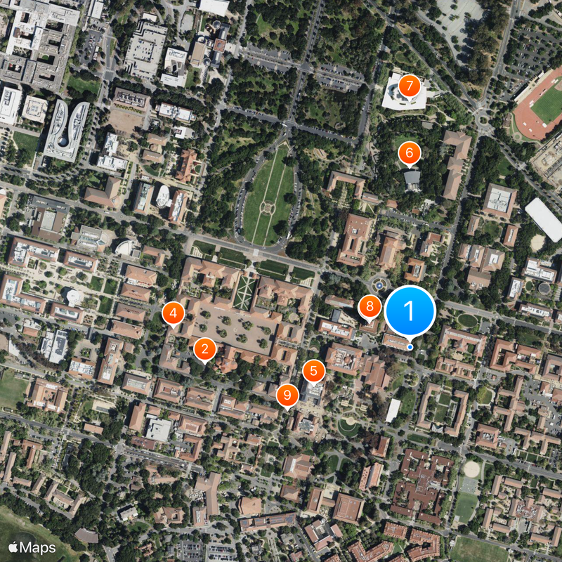 Hoover Institution Map