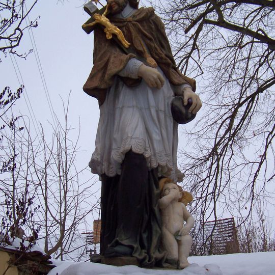 Statue of Saint John of Nepomuk in Řevnice