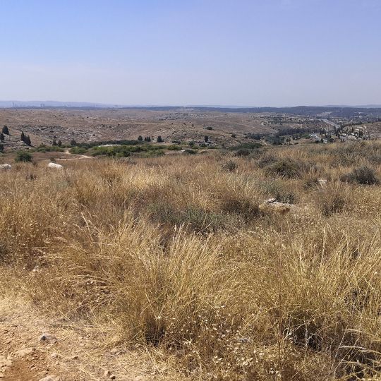 Nice view to the south including the Hadom Shomron Nature Reserve