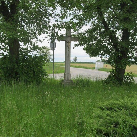 Kříž na rozcestí západně od Hodětína