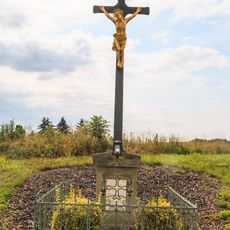 Kříž v Uhersku západní část obce