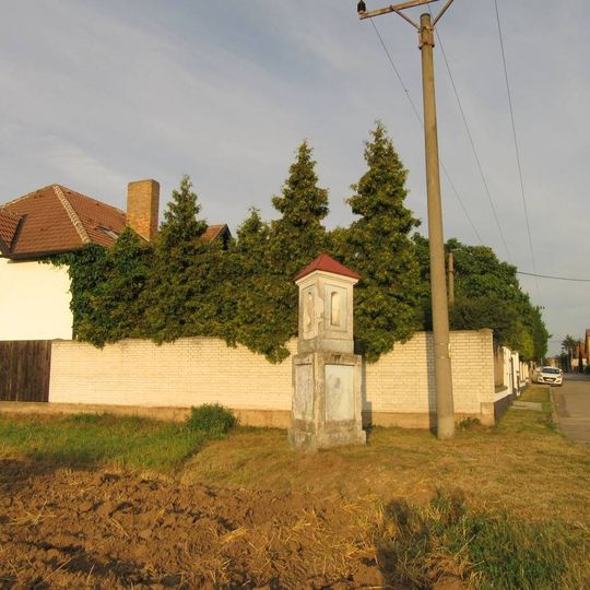 Boží muka v Lanžhotě na ulici Ivana Olbrachta