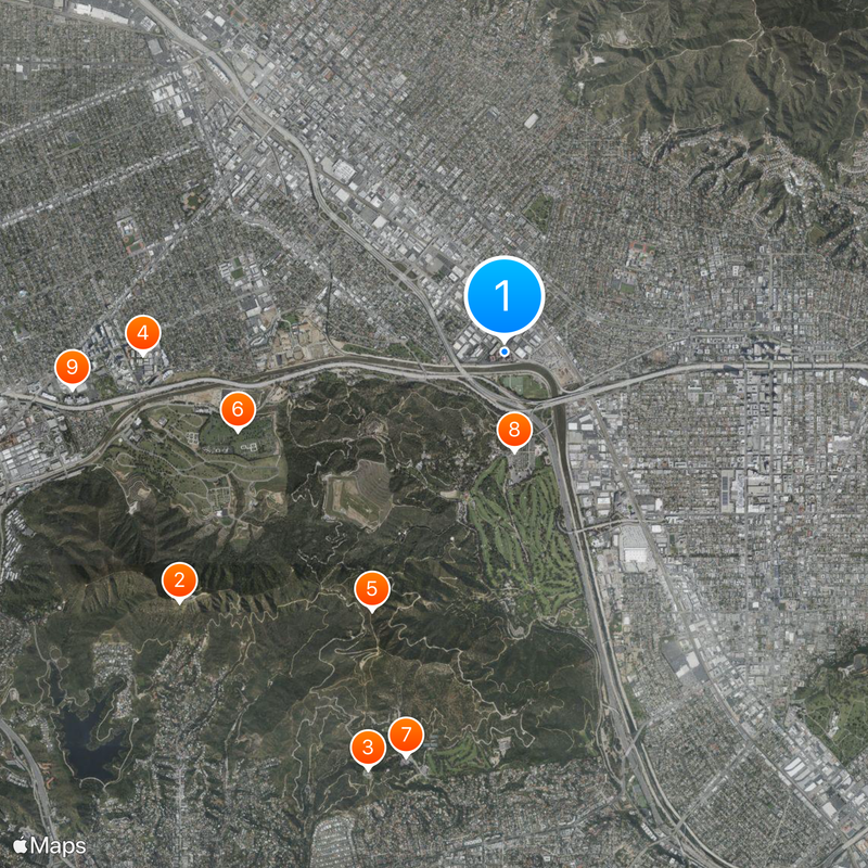 DreamWorks Map