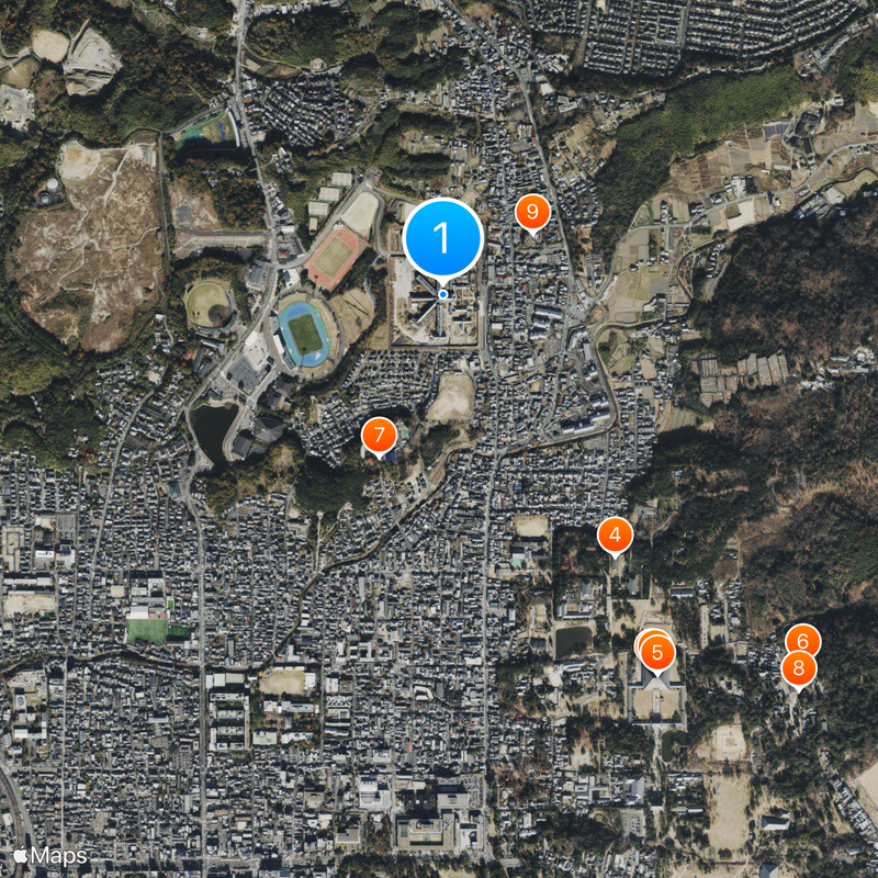 Nara Juvenile Prison Map