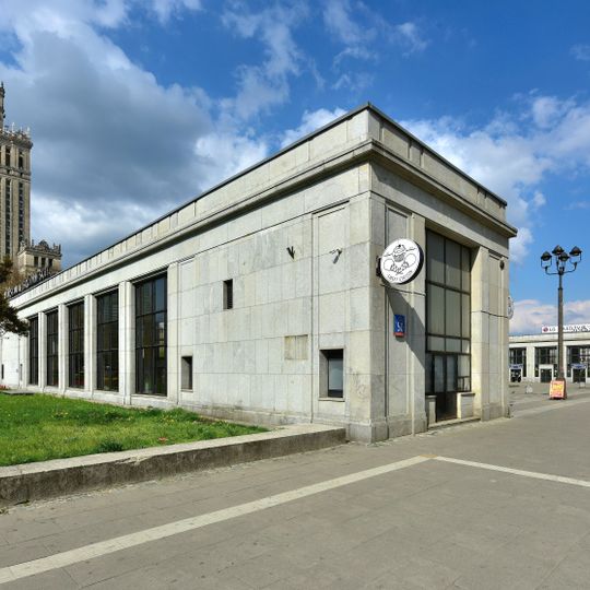 Pawilon zachodni dworca Warszawa Śródmieście
