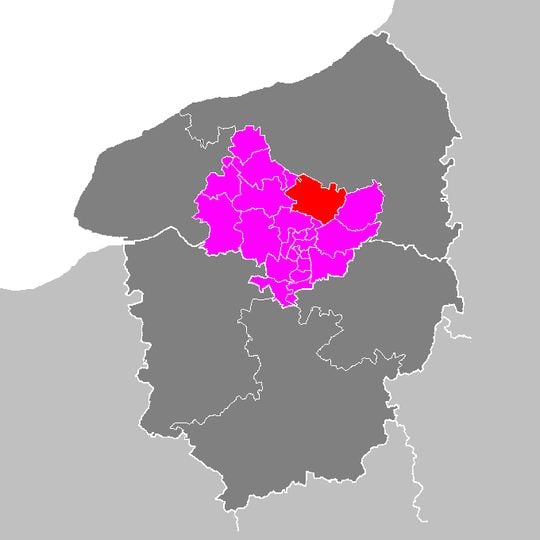 Canton of Clères