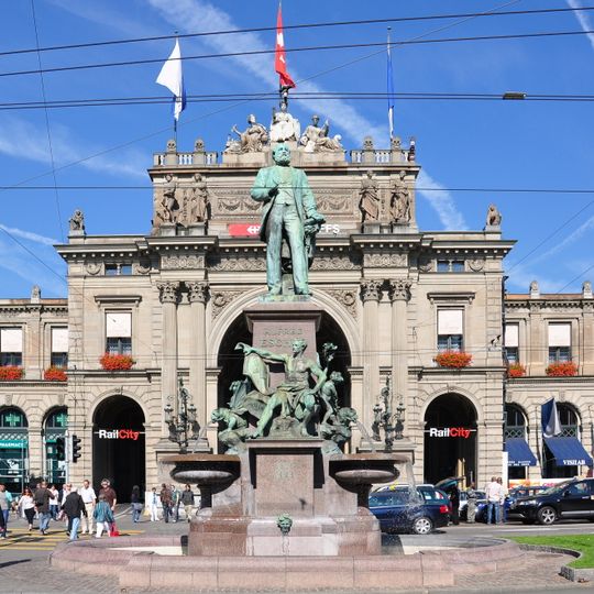 Alfred-Escher-Brunnen