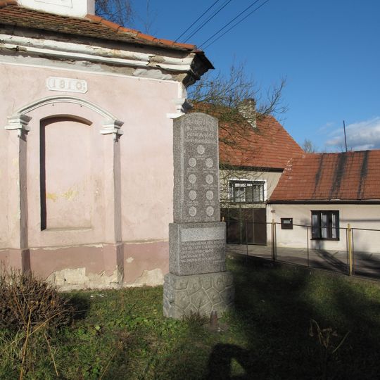 Pomník padlým v 1. světové válce v Břežanech nad Ohří