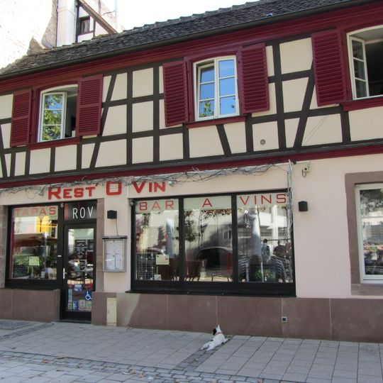 Immeuble au 6, rue des Balayeurs à Strasbourg