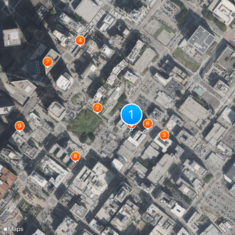 Grand Central Market Map