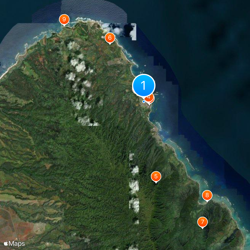 Brigham Young University Hawaii Map