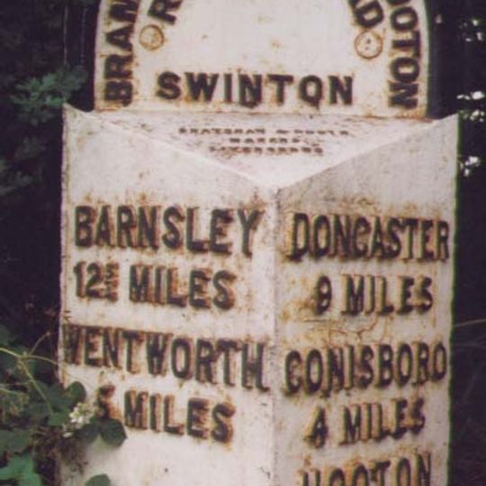 Milepost Approximately 100 Metres To North West Of Junction With Highthron Road
