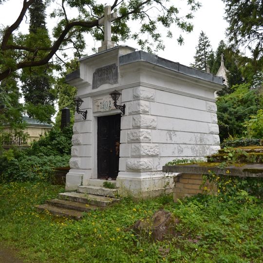 Cintorín sv. Rozálie, hrobka