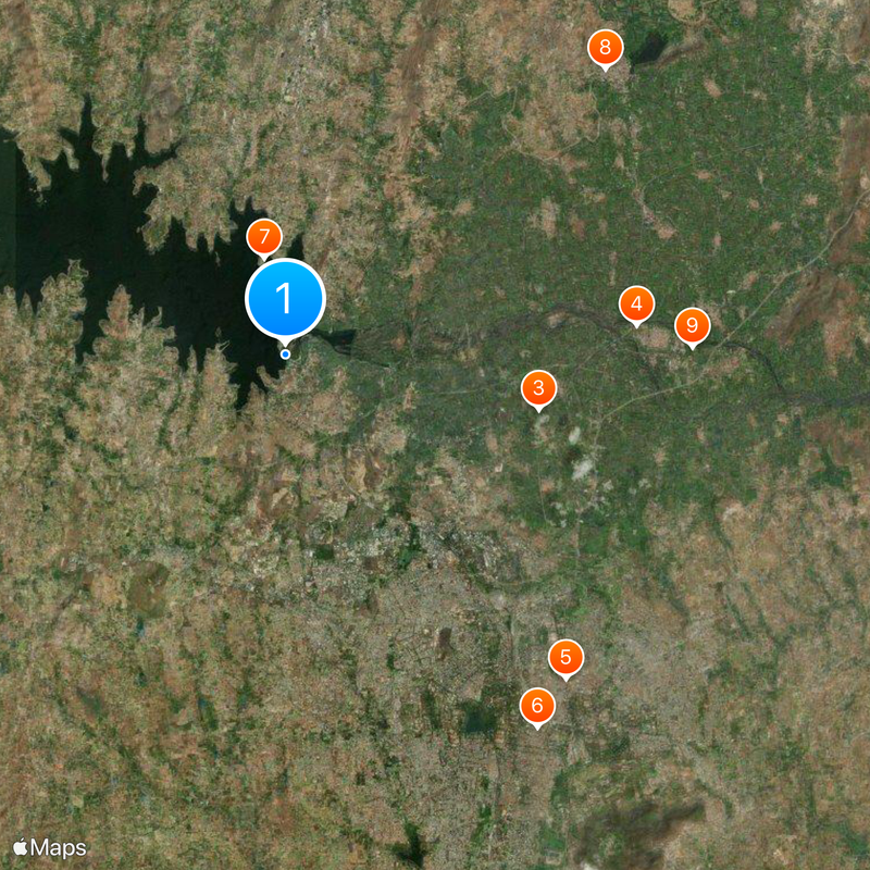 Krishna Raja Sagara Mappa