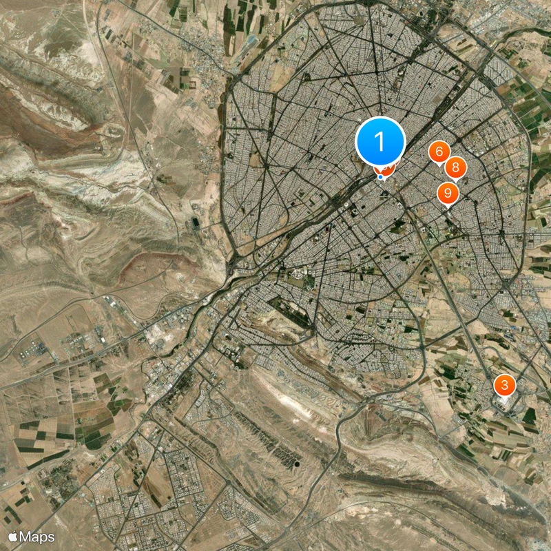 Qom Mappa