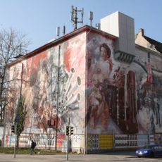 Revolution and War mural