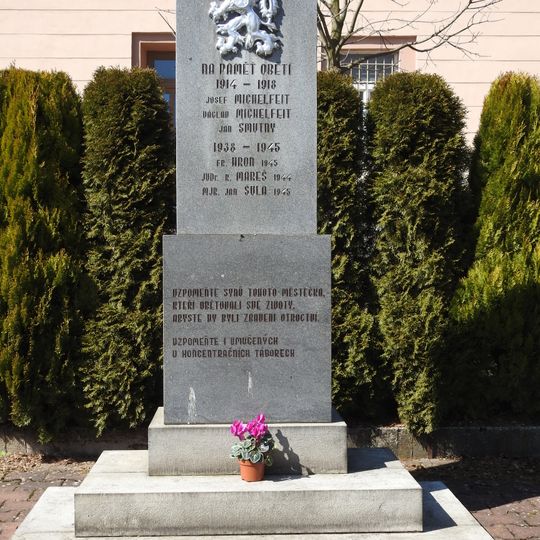 War memorial in Štoky