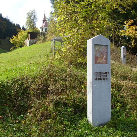 Kreuzweg zur Grottenkapelle