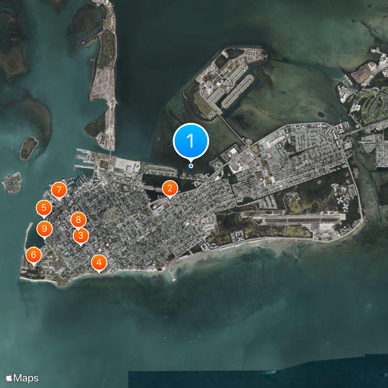 Key West Map