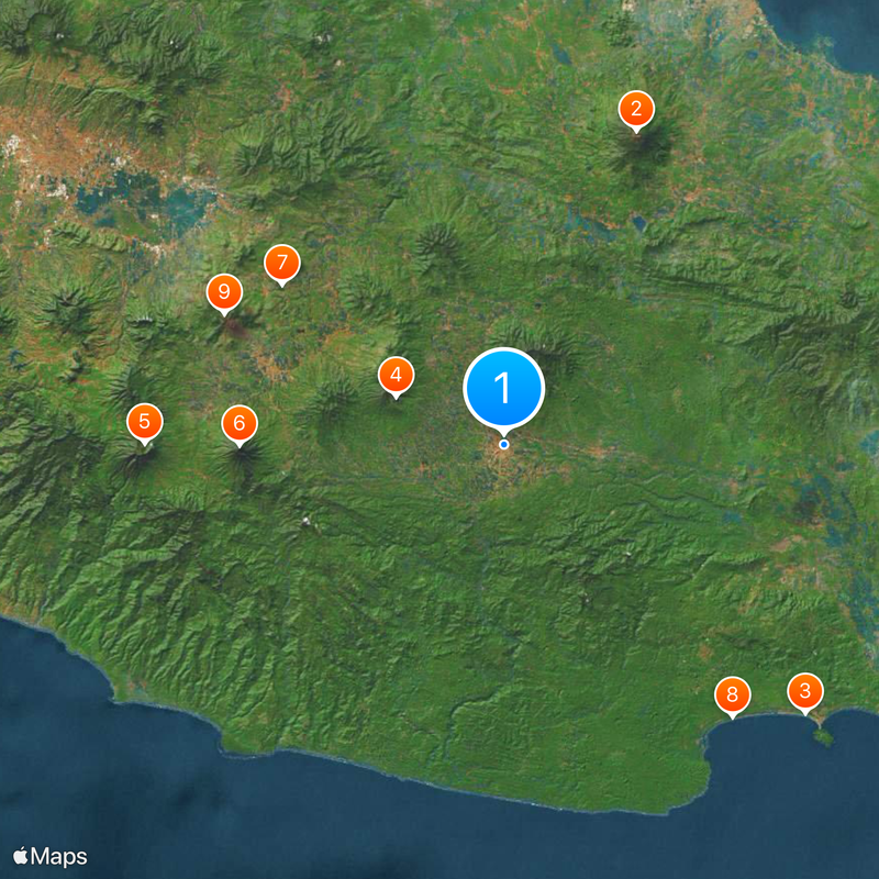 Tasikmalaya railway station Map