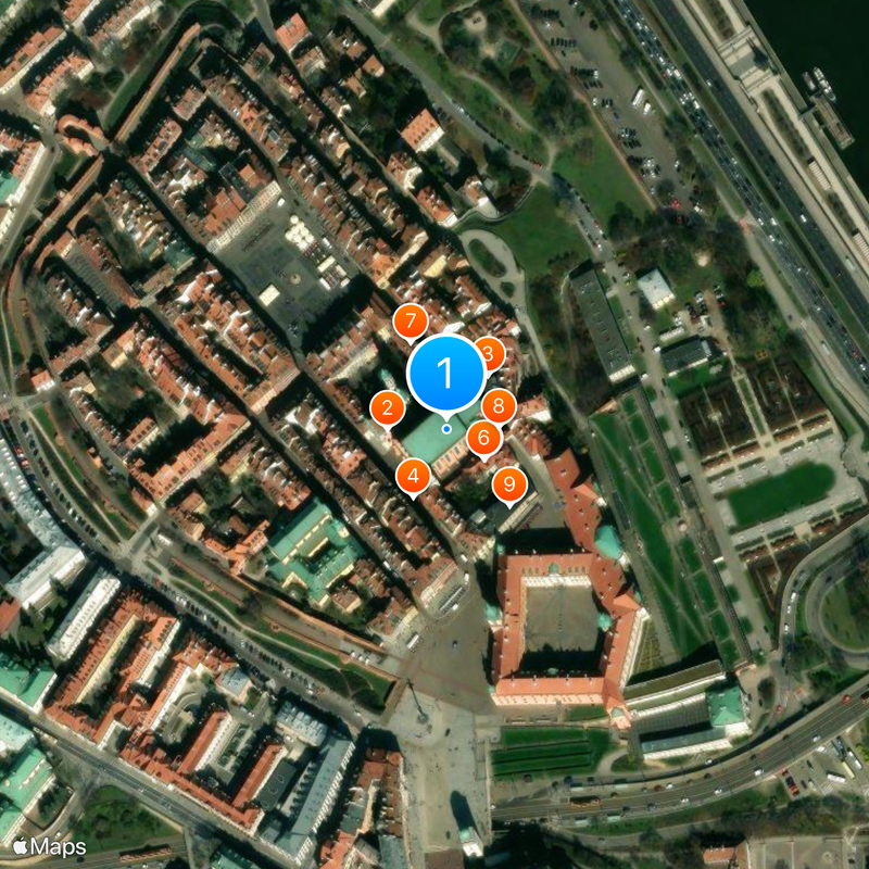 St. John's Archcathedral Map