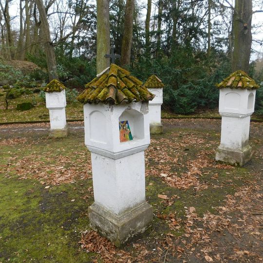 6. zastavení křížové cesty na Konopišti