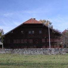 Bauernhof von Théodore Gaillard im Jahr 1818