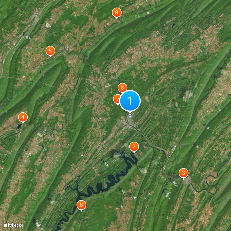 Juniata College Map