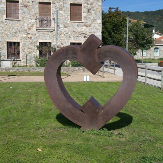 Monument to blood donors in Sant Pau de Segúries
