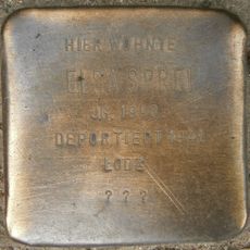 Stolperstein dedicated to Elsa Sprei